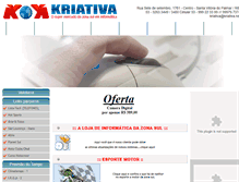 Tablet Screenshot of kriativa.net